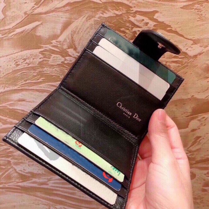 DiOR・レザー コンチネンタルウォレット 財布 折財布